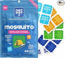 NATPAT BuzzPatch Mosquito Patches for Adults - Plant-Based Mosquito Patches, Non Toxic - The Original All Natural Citronella Essential Oil Insect Patch(40 Pack) by TinyTreasures Baby Boutique