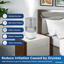 Westinghouse Ultrasonic Cool Mist Adjustable Humidifier, 4.5L Top Fill with LED Night Light and Touch Button Control by TinyTreasures Baby Boutique