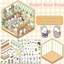 5 Set 3D Scene Stickers DIY 3D House Stickers -Fun DIY Stickers Scene Make Your Own clothing store Shop Amusement park for Adult Kids-Make Your Own Stickers-Cute Cartoon Sticker Scenes for Adults Kids by TinyTreasures Baby Boutique