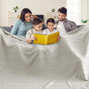 PHF Cooling Waffle Blanket California King Size, Lightweight 60% Rayon Derived from Bamboo & 40% Cotton Breathable Blanket for Hot Sleepers, Soft and Luxury for Bed Couch and Sofa, 110"x96", Grey by CozyNest Decor