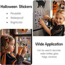 2 Set Halloween Reusable Sticker Books for Toddlers 3+, Halloween Stickers for Kids, Sticker Book for Toddlers 3+ Years, Halloweens Gifts for Kids Girls Boys by TinyTreasures Baby Boutique