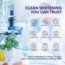 PearlSmile Niacinamide Hydroxyapatite Whitening Toothpaste – 10% Nano Hydroxyapatite + 5% Niacinamide – Strengthens Enamel, Remineralizes, Brightens Teeth – Fluoride-Free, Travel Size, 4.2oz (120g) by CozyNest Decor