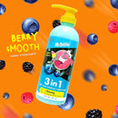 Mr. Bubble Berry Smooth 3-in-1 Body Wash, Shampoo & Conditioner Plus Honey Moisturize and Smooth Hair and Body 3-Pack by TinyTreasures Baby Boutique