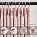 KEQIAOSUOCAI Custom Pleated Curtains Fabric Baby Pink Color, Heat Blocking Window Treatment for Bedroom Vertical Draft Blackout for Living Room 40 Wide by 90 Inch Long, 2 Panels, Pinch Pleat by TinyTreasures Baby Boutique