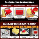 Grill Brush Bristle Free - Cleaning with Steam Technology, Replaceable Brush Heads & Scraper Tool for Stainless-Steel Grates Grill Brush with Stainless Steel Spatula and Two Cleaning Brush Heads by GreenHaven Gardens