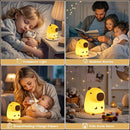 Cute Capybara Night Light, LED Squishy Novelty Animal Night Lamp,2 Levels Dimmable/Timer Nursery Nightlight for Kids, Rechargeable Touch Bedside Lamp, Bedroom/Dorm Decor, Baby Boys Girls Gifts by TinyTreasures Baby Boutique
