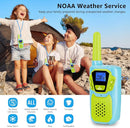 Walkie Talkies for Kids Adults Long Range Rechargeable 4 Pack Drop-resistant FRS 2 Way Radio 4 Miles with Lanyard Battery NOAA USB, Family Toy for 3-12 Year Old Boy Girl Toddler Camping Skiing by TinyTreasures Baby Boutique