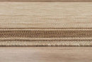 Beverly Rug Outdoor Rug 6x9 Modern Bordered Area Rugs for Indoor and Outdoor Patio Deck Porch Garden Waterproof Weather Sun Resistant Washable Outside Carpet (6 x 9 Jute) by GreenHaven Gardens