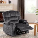 Recliner Chair Manual Modern Ergonomic Lounge Single Sofa Seat Living Room Lounge Recliners on Clearance Foam Filling by CozyNest Decor
