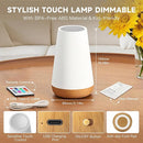 Night Light for Baby Nursery, 13 Colors Changing Touch Dimmable Night Lamp with Timer, Rechargeable Kids Night Light Portable for Bedtime Routine Baby Breastfeeding by TinyTreasures Baby Boutique
