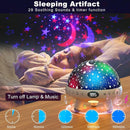 YACHANCE Kids Sound Machine with Night Light Projector,29 Soothing Sounds Baby Night Light Star Projector for Kids Room,White Noise Machine for Baby Sleeping Soother,Nursery Lamp,Bedroom Decor by TinyTreasures Baby Boutique