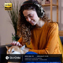 OneOdio A70 Bluetooth Over Ear Headphones, Wireless Headphones w/ 72H Playtime, Hi-Res, 3.5mm/6.35mm Wired Audio Jack for Studio Monitor & Mixing DJ Guitar AMP, Computer Laptop PC Tablet - Red by TinyTreasures Baby Boutique