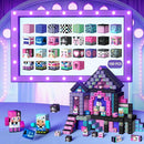 GobiDex 100PCS Magnetic Blocks for Girls, Build MagWonder with Magnet Building Toys Set, Princess Sensory Gift for Boys Girls Birthday (1 inch) by TinyTreasures Baby Boutique