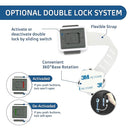 Child Safety Locks (4-Pack) - Baby Proof Cabinets, Drawers, Toilets & Appliances- Adjustable Strap Length, Double Lock Option - Easy Latch for Adults to Open by TinyTreasures Baby Boutique