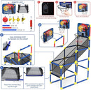 Kids Basketball Hoop Arcade Game W/Electronic Scoreboard Cheer Sound, Basketball Hoop Indoor Outdoor W/4 Balls, Basketball Game Toys Gifts for Kids 3-6 5-7 8-12 Toddlers Boys Girls by TinyTreasures Baby Boutique