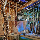 KNONEW Christmas String Lights Indoor Plug in,50FT 150LED Outdoor Waterproof Fairy Lights,8 Lighting Modes,Timer Memory Function for Bedroom Patio Balcony Party (Cool White) by GreenHaven Gardens
