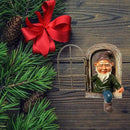 Whimsical Fairy Garden Gnome Statue, Tree Faces Decor Outdoor -5.9 Inch, Funny Garden Tree Decoration,Ideal Patio Yard Lawn Porch Decoration by GreenHaven Gardens