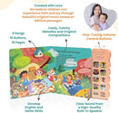 GO GO Songs of Creation and Praise: Christian Baby Books with 8 Songs, Singing Toy, Sound Play for Ages 1-5, Musical Learning, and Interactive Praise Gift for Kids, Bible for Toddlers 1-3 by TinyTreasures Baby Boutique