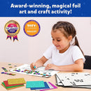 Skillmatics Foil Fun - Letter & Number Stickers, Mess-Free Art, Project Kits, DIY Colorful Creative Activity, Gifts for Ages 5, 6, 7, 8, 9, and Up by TinyTreasures Baby Boutique