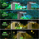 Solar Pathway Lights Outdoor 4Pack, 400LM Motion Sensor Walkway Lights with Warm/Cool White, 12H Lasting, IP65 Waterproof Solar Powered Landscape Lighting for Garden, Yard by CozyNest Decor