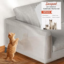 18 Pcs Large Cat Scratch Furniture Protector, Transparent Couch Protector from Cat Claws, Single-Sided Self Adhesive Anti Pet Deterrent Sofa Cover, 14in by TinyTreasures Baby Boutique