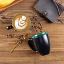 GBHOME 16oz Coffee Mugs Set of 6, Large Ceramic Coffee Mugs for Man, Woman, Dad, Mom, Modern Coffee Mugs Set with handle for Tea/Latte/Cappuccino/Milk/Cocoa. Dishwasher&Microwave Safe,Green by CozyNest Decor
