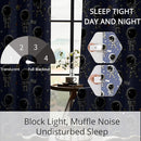 Kids Space Astronaut Blackout Curtains - 100% Blackout, Thermal Insulated, Noise Reducing, Perfect for Kids Room and Nursery, 2 Panels (Spacewalk Buddies, W52×L63) by TinyTreasures Baby Boutique
