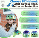 Vvinca Kids Toddlers Bike Helmet Adjustable for Ages 3-5-8 Years, Knee Pads and Elbow Pads Set Wrist Guard Sports Protective Gear Set for Roller Skate Bicycle Skateboard Scooter Girl Boy Birthday Gift by TinyTreasures Baby Boutique