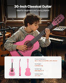 VEVOR Acoustic Guitar, Classical Guitar Starter Kit for Beginners, with Nylon Strings, Basswood Guitar, for Kids Adults Girls Boys Students by TinyTreasures Baby Boutique