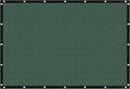 VICLLAX Shade Fabric Sun Shade Cloth with Every 2 FT Grommets for Patio Garden Pergola Cover Canopy 11x13 FT, Dark Green by GreenHaven Gardens