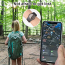 Kids Wristband Compatible with Apple AirTag, Protective Case for Air Tag GPS Tracker Holder with Nylon Bracelet, Adjustable Anti Lost Watch Band for Toddler Child Elder(Black) by TinyTreasures Baby Boutique