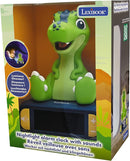 LEXiBOOK - Dinosaur Nightlight Alarm Clock, Clock, Alarm Clock for Boys and Girls, Snooze, Blue/Green - RL800DINO by TinyTreasures Baby Boutique