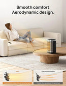 Dreo Space Heater, 1500W Portable Electric Heaters for Indoor Use, PTC Ceramic Heater for Office with Remote, Thermostat, 70°Oscillation, 12H Timer, 5 Modes, Safe Quiet Room Heater for Bedroom by CozyNest Decor