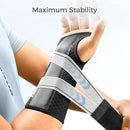 FREETOO Carpal Tunnel Wrist Brace Night Support Fit Left Hand for Work, Pain Relief Wrist Splint for Tendonitis, Arthritis, Sprain, Fit Women and Men, Wrist Immobilizer for Sleeping (XS, Black/Grey) by CozyNest Decor