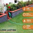 Morvat Sprinkler Timer Outdoor, Garden Hose Faucet Water Timer with Rain Delay, Programmable Automatic/Manual Modes, Watering Irrigation Timer System + Teflon Tape, 2 Spare Washers & 2 Filter Washers by GreenHaven Gardens