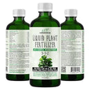 3-1-2 Liquid Fertilizer Concentrate with Micronutrients - Optimal Fiddle Leaf Fig Plant Food, Ideal for Ficus Lyrata & Fig Trees, Gold Leaf Enhanced Indoor Plant Fertilizer (32 OZ) by GreenHaven Gardens