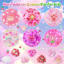 6 Pack Slimes, Pink Slime Kids, Cloud Slime kit for Girls Ages 8-12, Toys for Girls and Boys, for Kids Slime Set Party kit Goodie Bag Stuffers, 4 5 6 7 8 9 10 Year Old Girl Birthday Gift Cute Stuff by TinyTreasures Baby Boutique