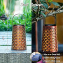 Shell Solar Lanterns Outdoor Waterproof Hanging Solar Lights ,Warm and Cool Light for Garden Porch Path Deck and Balcony Decoration, LED Lanterns as Gifts for Women and Children by GreenHaven Gardens