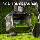 Litheli 18-inch 40V Brushless Lawn Mower for Garden Yards, Lightweight Cordless Lawn Mower Battery Powered with 6-Position Height Adjustment, 2x4.0Ah Battery Include by GreenHaven Gardens
