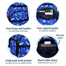 Wildkin ECO rPET 15-inch Kids Backpack – Sustainable, Padded, Adjustable – Out of This World by TinyTreasures Baby Boutique