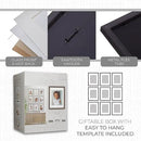 Sheffield Home 9 Piece Gallery Wall Frame Set, 11x14 Inch, Dark Oak by CozyNest Decor