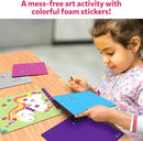 Skillmatics Foam Sticker Art Activity - Unicorns & Princesses, Mess-Free Fun for Kids, 800+ 3D Foam Stickers, DIY Felt Craft Kits, Gifts for Girls & Boys Ages 3, 4, 5, 6, 7 by TinyTreasures Baby Boutique