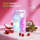 Teeth Whitening Strips 14 Treatments Kit - Teeth Whitener, Peroxide Free, Enamel Safe Green White Strips, Deep Stains Removal - Instant Teeth Whitening Without The Harm (28 Strips) by CozyNest Decor