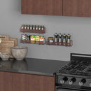 Simple Houseware Wall Mounted Spice Rack Shelves Organizer, Bronze, 3-Pack by CozyNest Decor