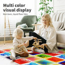 Art3d Liquid Fusion Activity Play Mat for Kids, Pack of 9 Tiles 12" X 12", Multi-Color by TinyTreasures Baby Boutique
