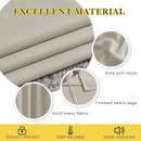 NICETOWN Room Darkening Curtains for Living Room, Grommet Window Treatment Thermal Insulated Solid Sound Reducing Drapes for Bedroom, Natural, Set of 2, W52 x L102 by TinyTreasures Baby Boutique
