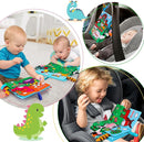 2 PCS High Contrast Crinkle Baby Books 0-6 Months Interactive Sensory Baby Toys 9-12 Month Montessori Activities Touch Feel Infant Book 0-3-6 Month Car Seat Travel Essentials Newborn Development Gift by TinyTreasures Baby Boutique