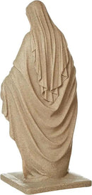 Emsco Group Virgin Mary Statue - Natural Sandstone Appearance - Made of Resin - Lightweight - 34" Height by GreenHaven Gardens