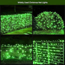 Led Christmas Net Lights Outdoor Christmas Decorations 120Led 6Ftx4Ft Connectable Waterptoof Mesh Net Lights for Trees Bushes Wedding Garden Outdoor Christmas Decorations (Green) by GreenHaven Gardens