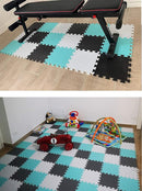 MQIAOHAM® 18 Pieces Puzzle Play Mats, Soft Baby Play Mat, Kids Interlocking Foam Floor Tiles, Toddlers Carpet Playmats by TinyTreasures Baby Boutique